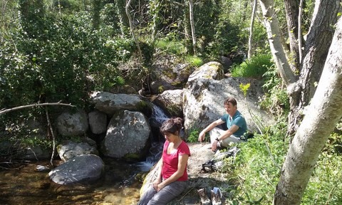 jeune randonnée Cévennes